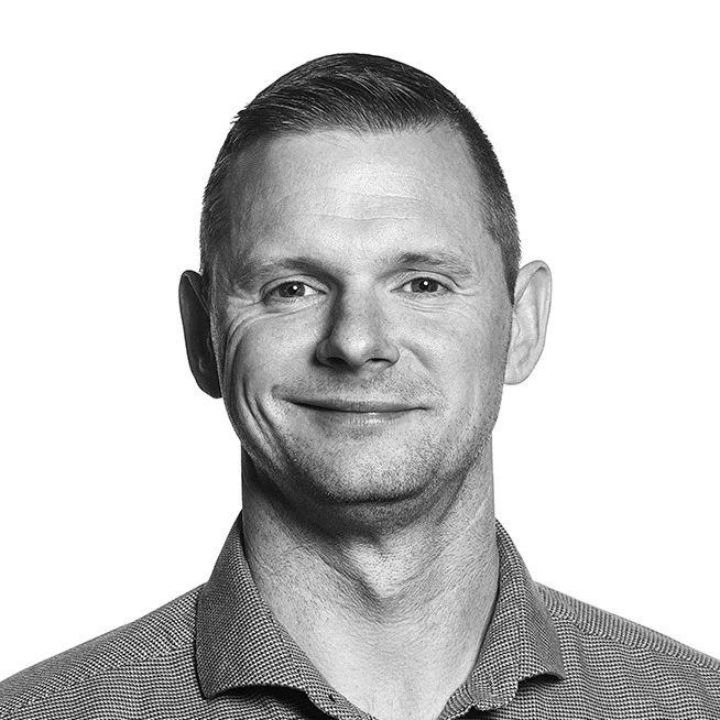 Portræt af Søren Thomsen, chef for specialmaskiner og vaskeanlæg hos KSN Industri